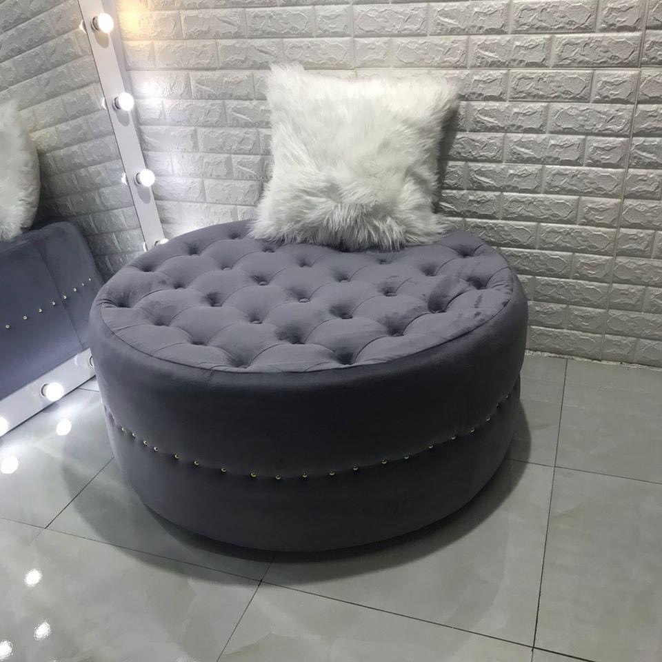Ghế đôn sofa tròn đường kính 80cm | Nội thất HOMY